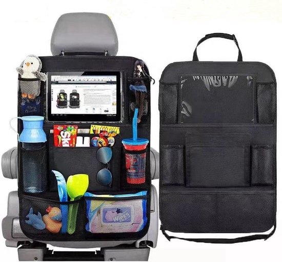 9-in-1 Autostoel Organizer met Tablet Houder - Auto Organizer voor Kinderen - Auto Accessories - Universeel van Merkloos