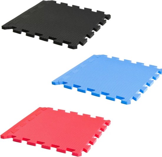 9 Stuks puzzel vloertegels foam 30 x 30 cm - Puzzel speelmat - Baby/peuter speelgoed matten van Navaris