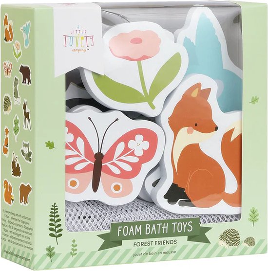 A Little Lovely Company - Foam Badspeelgoed - Bosvriendjes van Merkloos