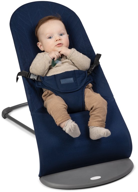 A Tiny Lovely Planet - Wipstoel - Babyschommelstoel - Baby Swing - Wipstoeltjes - 3 Verstelbare Hoeken - Donkerblauw van A Tiny Lovely Planet