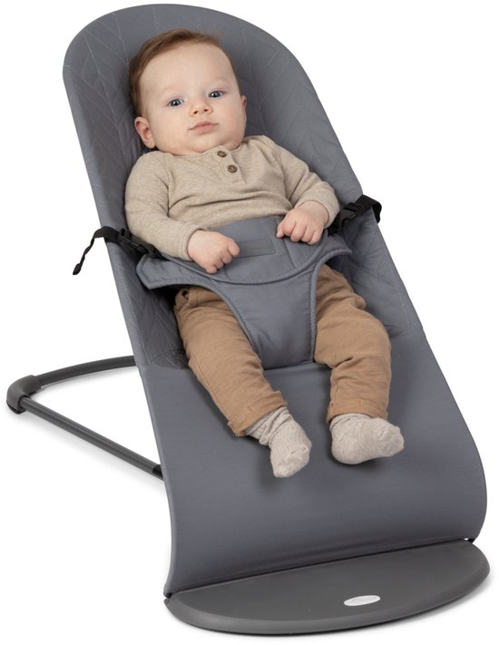 A Tiny Lovely Planet - Wipstoel - Babyschommelstoel - Baby Swing - Wipstoeltjes - 3 Verstelbare Hoeken - Donkergrijs van A Tiny Lovely Planet