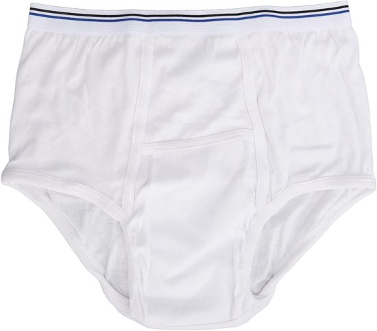 Absorberende Incontinentieonderbroeken voor Mannen - Wasbare Katoenen Incontinentiebriefjes met Voorpad - Comfortabele en Ademend Ondergoed voor Dagelijks Gebruik van Merkloos