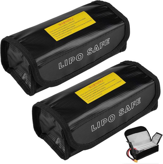 Accu Veiligheidstas - Vuurvaste Lipo Tas - Veilig Opladen Transport - Hoge Dichte Isolatie