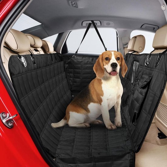 Achterbankhoes van velours voor hond en kat - waterafstotend - anti-slip - groot van Brunolie