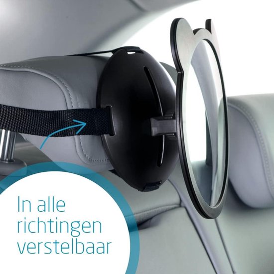 Achterbankspiegel, Spiegel van Maxi-Cosi voor de achterbank, voor baby's die achterwaarts gericht reizen, met verstelbare standen van Maxi-Cosi