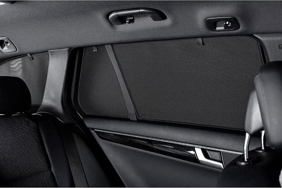 Achterportierruiten Zonneschermen voor Volvo V60 II 2018- (4-delig) - Zonnescherm van Snoergaas