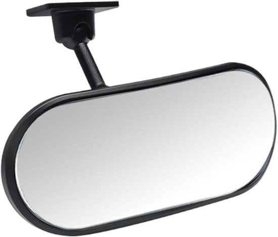Achteruitkijkspiegel - 360° verstelbare - Binnen spiegel - Kinderwagenspiegel - Autospiegel - Interieurspiegel - Universele - Autospiegel - Biedt een breed zicht op de achterbank - plakbare spiegel van Merkloos
