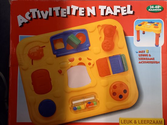 Activiteiten tafel - leuk en leerzaam vanaf 24 maanden van ACT