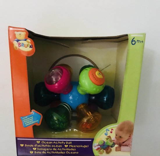 Activiteitenbal vele kleuren geluiden effect muziek - Ocean Activity Ball van ACT