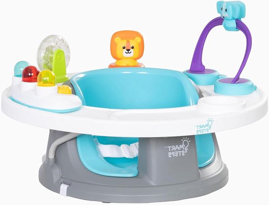 Activiteitenstoel Booster - Baby Stoel Speelgoed - Baby Ontwikkeling Spelen - Vijf Modi - Niet gespecificeerd - Blauw