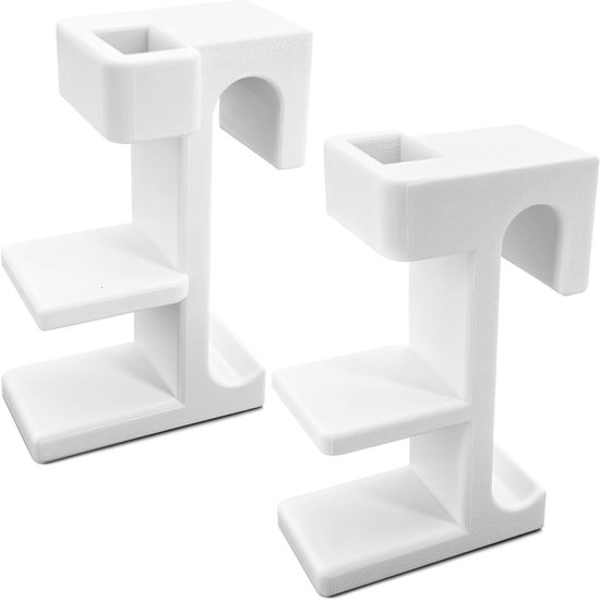 Adapters voor Tripp Trapp Kinderstoelen - Set van 2 Compatibele Adapters voor Babyset, Tray en Tafel, Geschikt voor Modellen vóór 2003 met Dwarsbalk van 68 mm van Merkloos