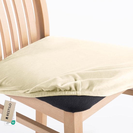 Afneembare en Wasbare Stoelzitting Bekleding voor Eetkamerstoelen van Merkloos