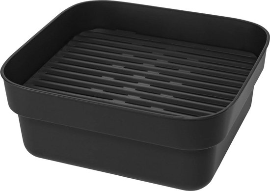 Afwasteil met afdruipschaal - Dark Grey - Gootsteenkant Sink Side van Brabantia