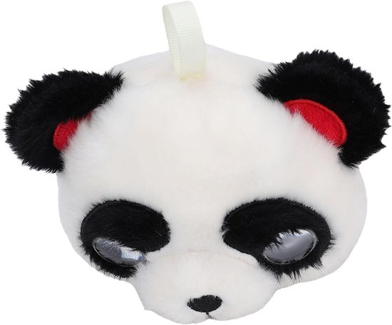 AI Panda Knuffel - Interactieve Robothanger - Leren en Ondersteuning - Spreekt 66 Talen - 12x10cm - Wit Zwart
