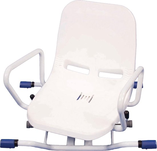 Aidapt Badkuipstoel roterend - Breedte instelbaar max. stabiliteit - Wit