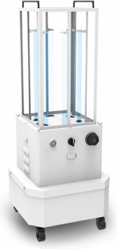 Air-Born Pro UVC, Ruimte en Objectontsmetter, Luchtreiniger-Sterilisator, voor het vernietigen van virussen, bacteriën, schimmels en pollen. Elimineert ook niet lichtschuwe insecten zoals spinnen, muggen en vliegen. Verwijdert rook en brandlucht. van Air Born