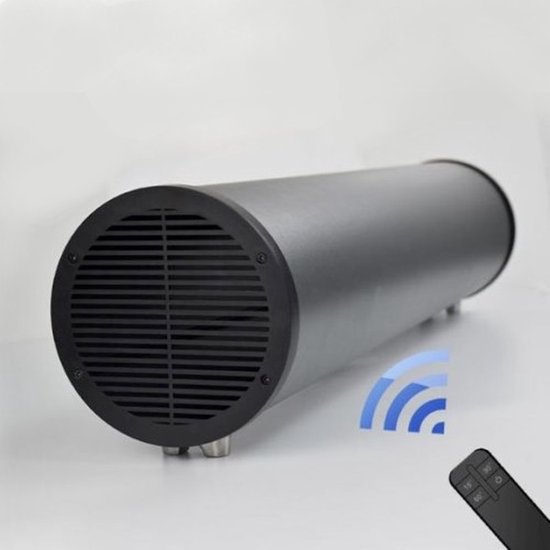 Air-Born Round UVC Luchtsterilisator-reiniger, vernietigd alle ziektekiemen zoals virussen, bacteriën, schimmels en pollen. Verwijdert nare geuren, ook rook en brandlucht. Wordt geleverd met simpel te bedienen afstandsbediening. 2 jaar garantie van MedKlinn