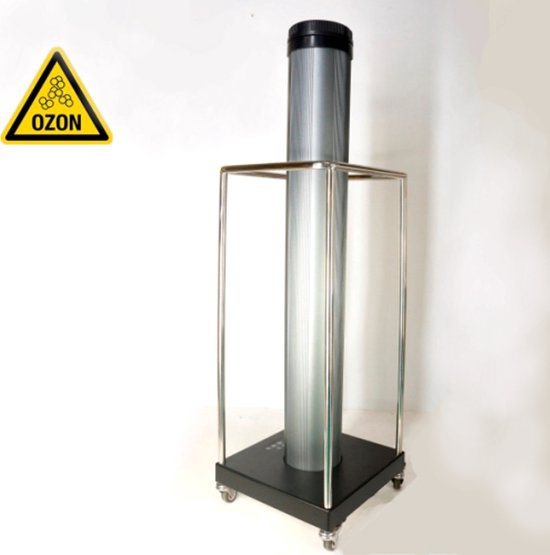 Air-Born UVC + OZON, Ruimte-Luchtreiniger en Object Sterilisator-Ontsmetter. Vernietigd alle ziektekiemen zoals virussen, bacteriën, schimmels en pollen. Ontsmet ruimten en objecten, doodt ook alle lichtschuwe insecten, bed wantsen, kakkerlakken etc. van STAYER