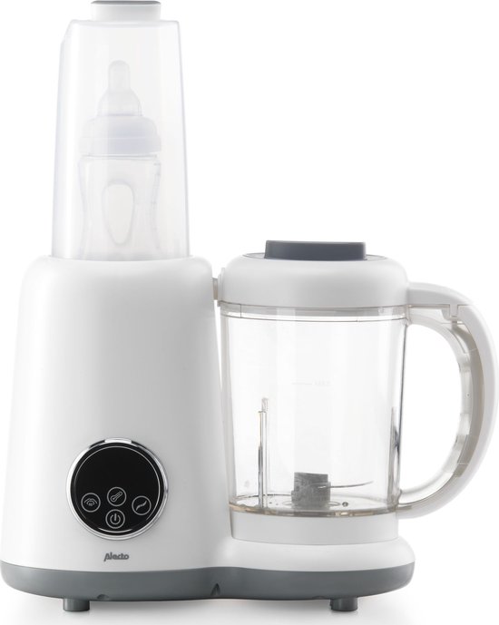 Alecto BFP-66 - 5-in-1 Baby Food Processor - Blender en Stomer - Wit van Alecto