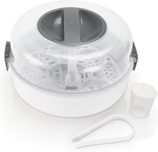 Alecto BW-04 - Magnetron en Fles Sterilisator - Wit van Alecto