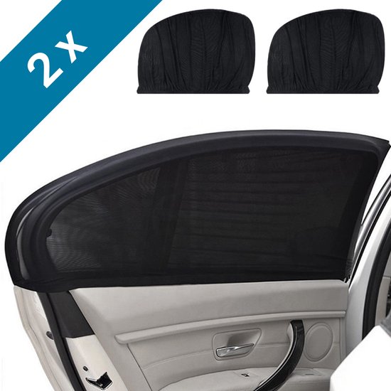 ALFA LIFESTYLE® Luxe zonneschermen auto - SHADE PRO V1 - UV protectie bescherming - 2 stuks van Alfa
