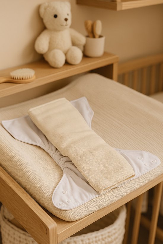 AliRose® Mousseline Hemp Luier Inlegger – Ultra Zacht & Duurzaam – Herbruikbare Luier Inleggers voor Baby’s – Hypoallergeen, Absorberend & Natuurlijke Hemp Katoen Mix van Merkloos