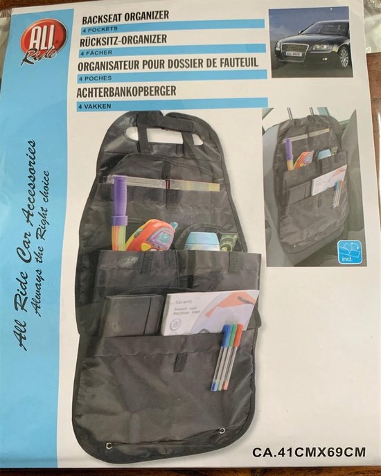 All Ride 871125272696 Deluxe Car Seat Organizer van All Ride