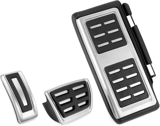 Allecta - Roestvrij Stalen Voetsteun Pedalenafdekking voor VW Golf 7 - Anti-slip Design van Merkloos