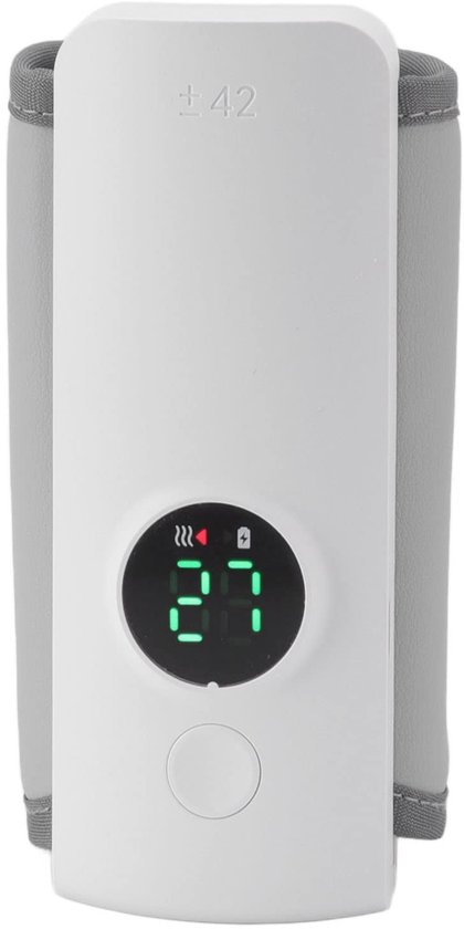 Allecto - Draagbare Flesverwarmer - USB Oplaadbaar en Thermo Tasje - Ideaal voor Babyflessen - Compact en Handig - Perfect voor Reizen - Geschikt v...