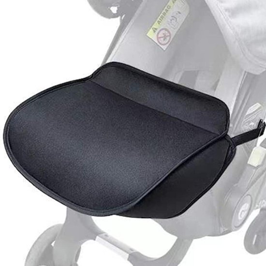 Allecto Plus - Voetenzak voor kinderwagen | Winddicht waterdicht | Warme wintervoetenzak | Babyvoetenzak | Voetsteun accessoires | Zwart | Geschikt voor Doona kinderwagen en buggy