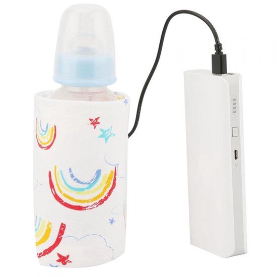 Allecto - Zerodis Portable Baby Bottle Warmer - Regenboog Reis