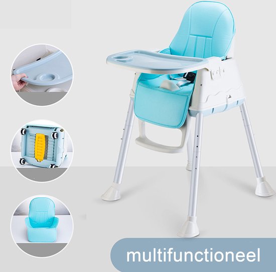 Allernieuwste.nl® 3-in-1 Kinderstoel Verstelbare Baby Stoel Peuterstoel - Voor Eten, Spelen & Rijden ! van Allernieuwste.nl