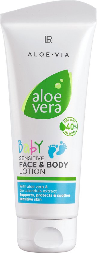 Aloe Vera Baby Face & Body Lotion van Urtekram