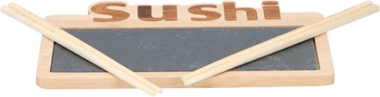 Alpina Serveerset Sushi 3 Stuks 25x18x2 Cm van Alpina.