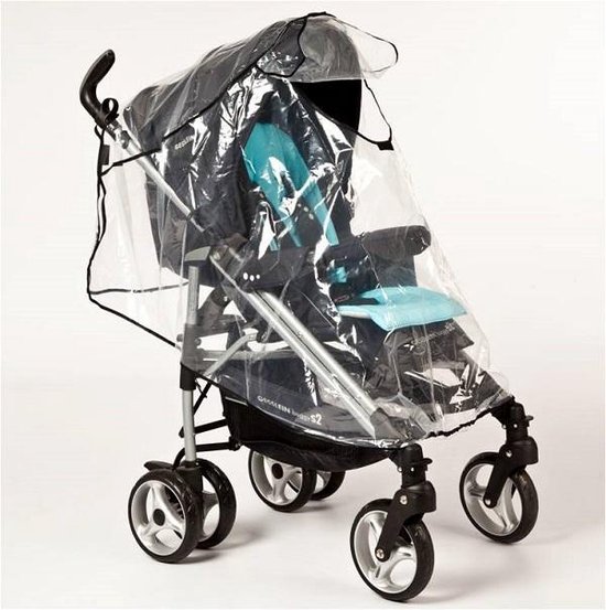Altabebe - Regenhoes Buggy Universeel met ventilatie opening - Universele Regenkap - Regenscherm voor buggy's van Altabebe