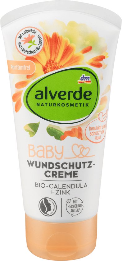 alverde NATURKOSMETIK Wondbeschermingscrème Biologische Calendula, 75 ml van alverde