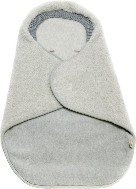 Alwero wikkeldeken Wingy UNI Lichtgrijs ONE van Alwero