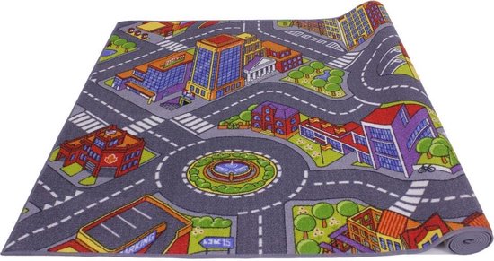 Amigo Verkeerskleed Grote Stad 95 X 200 Cm van AMIGO