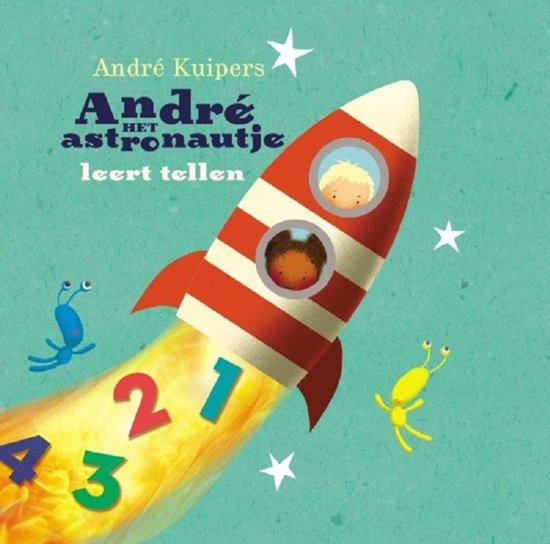 Andre het astronautje leert tellen van Merkloos