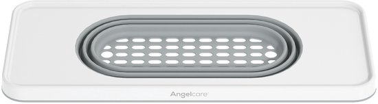 Angelcare Wit Badrekje met Inklapbaar Opbergmandje