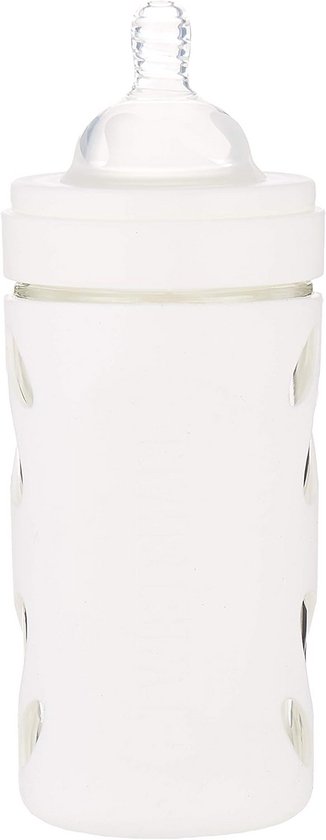 Anti-coliek Glas Babyfles 180 ml - Hittebestendig en BPA-vrij