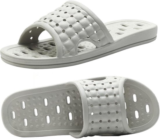 Antislip Bad- en Douche Slippers met Afvoergaten Sneldrogend van Merkloos