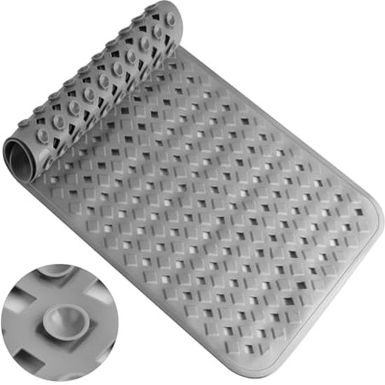 Antislip Badmat 88 x 40 cm - Schimmelbestendige Douchemat voor Badkuip van Merkloos