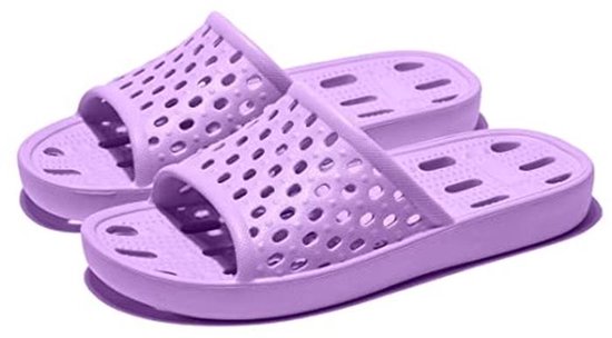 Antislip Badslippers voor Dames en Heren - Lichte, Sneldrogende Slippers voor Douche en Zwembad - Maat 36-44 van Merkloos