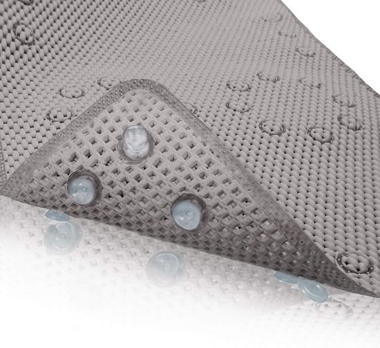 Antislip Douche- en Badmat, Extra Groot en Machine Wasbaar met Zuignappen