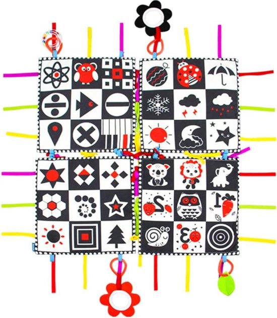 Antislip opvouwbare speelmat voor baby's - waterdicht en wasmachine wasbaar - kinderkamer speelkamer babytapijt met zoekmachine wasbare kindermat van Egoé.