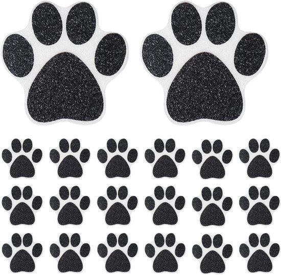 Antislip Stickers - Douche Strips - Veilig Douchen - Honden Vorm - 20 Stuks - Wit