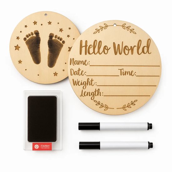 Antusias® MiniMoments - Mijlpaalkaarten Baby - Milestone Baby Cards - Kraamcadeau - Inclusief Twee Stiften - Babyshower Cadeau - Zwangerschap Cadeau van Merkloos