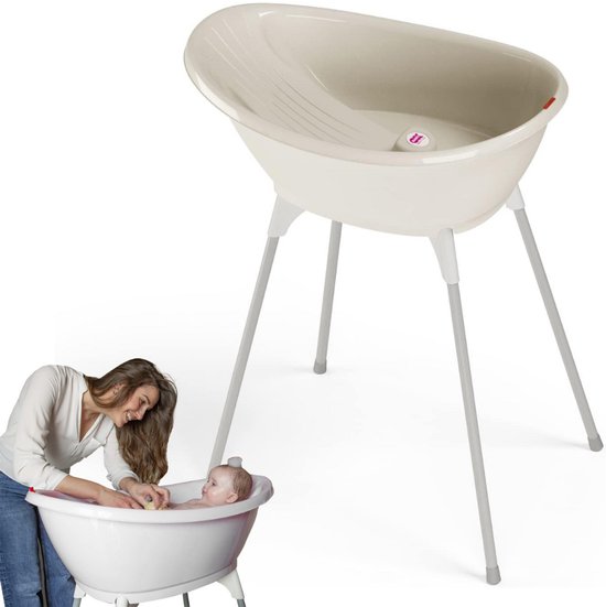 ApexArte® Baby Badje met Standaard - Inklapbaar Baby Bad - Zitbad Kinderen van Merkloos