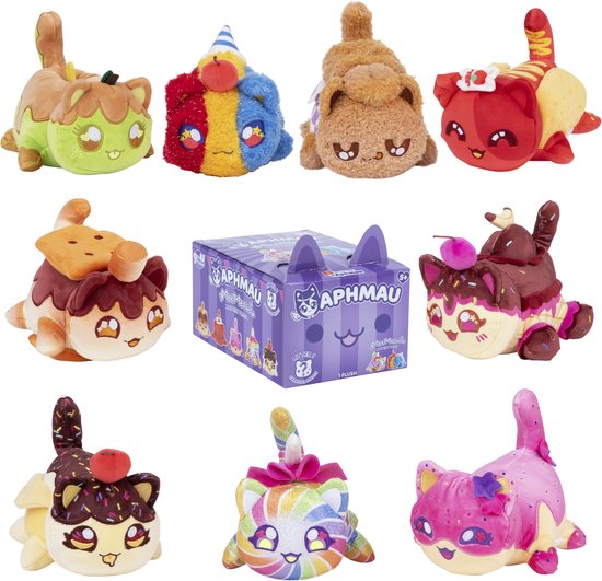 Aphmau- 15 cm Mystery Meemeow Knuffel - Series 7 Carnival Treats van Aphmau